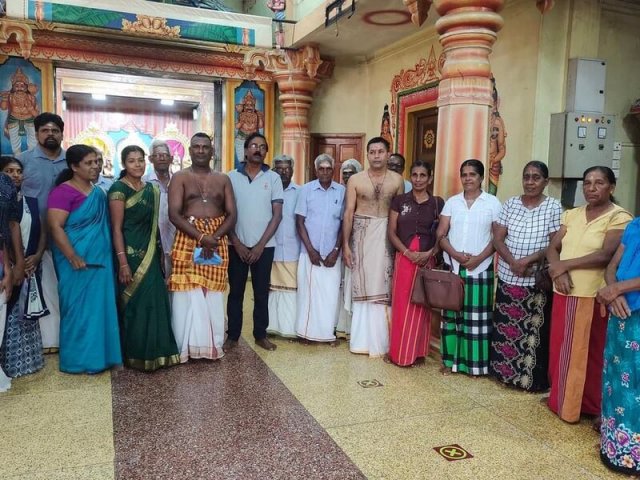 Special prayer in Kandasamy Temple for Elders Day-12.10.2022